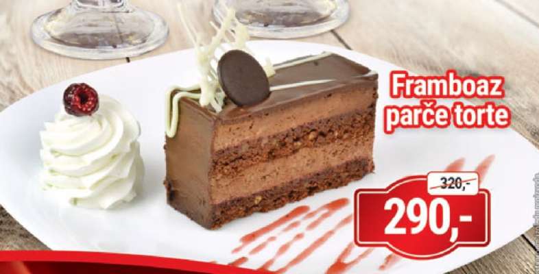 Framboaz parče torte