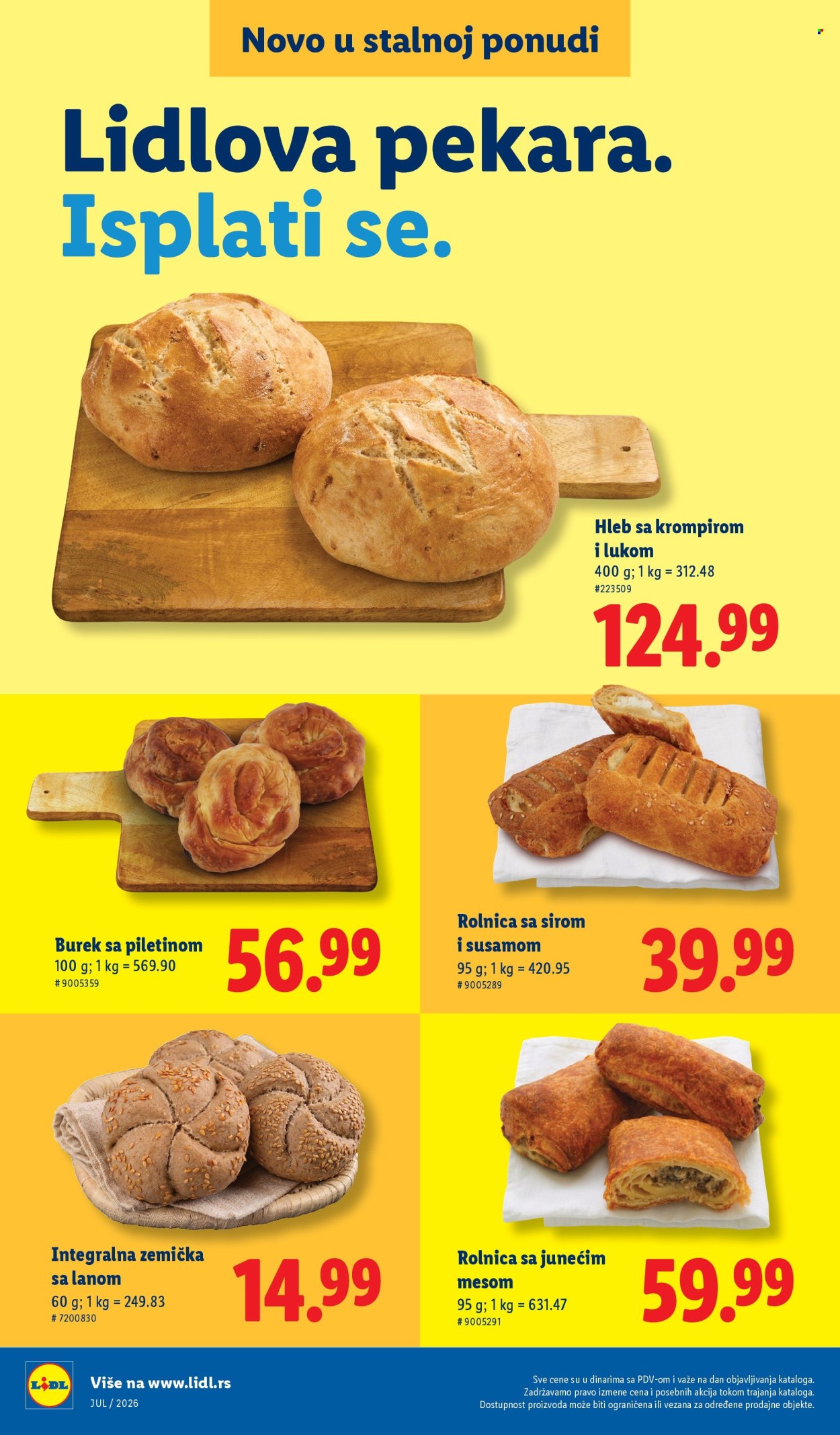 Lidl katalog. Stranica 4