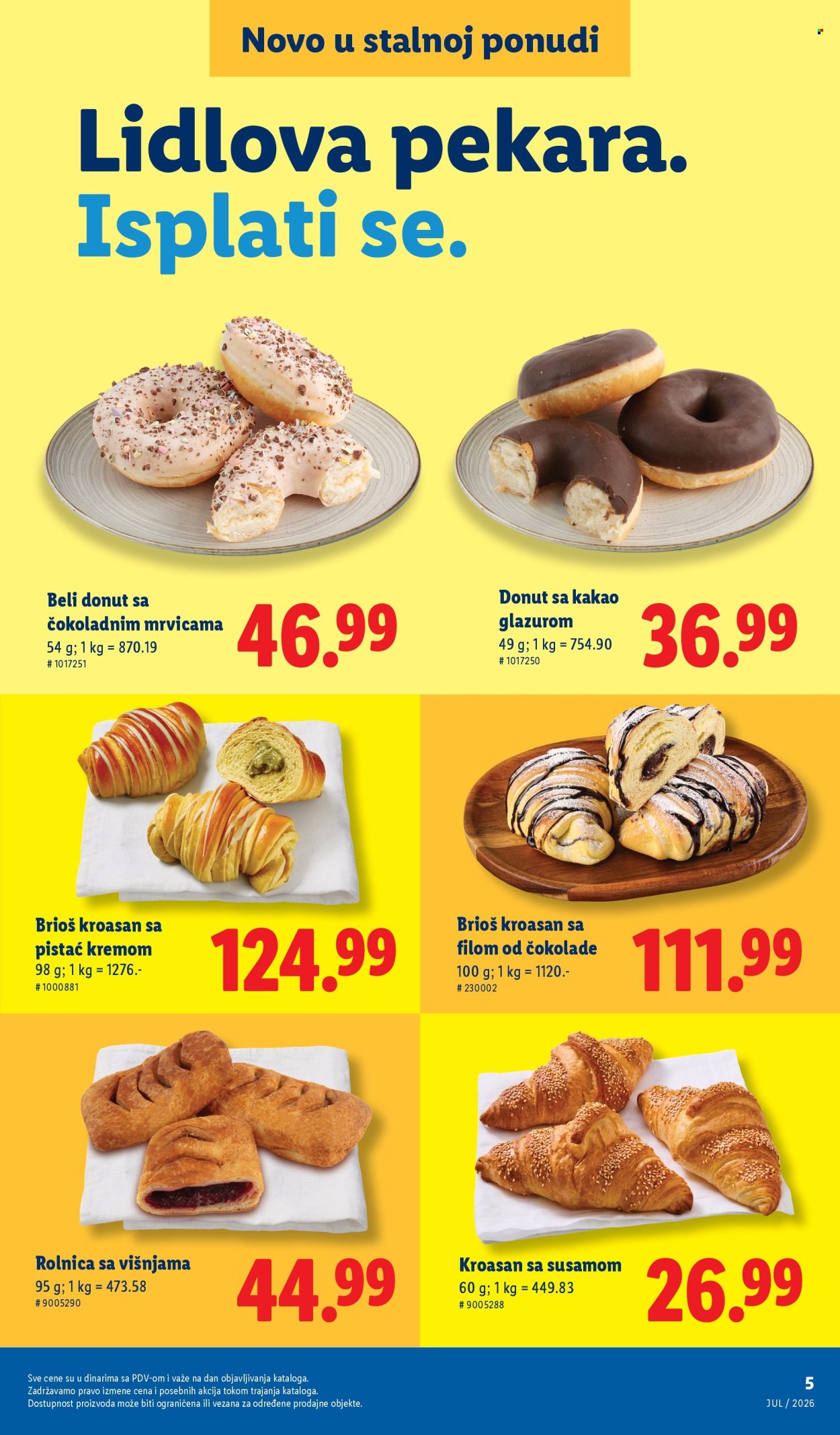 Lidl katalog. Stranica 5