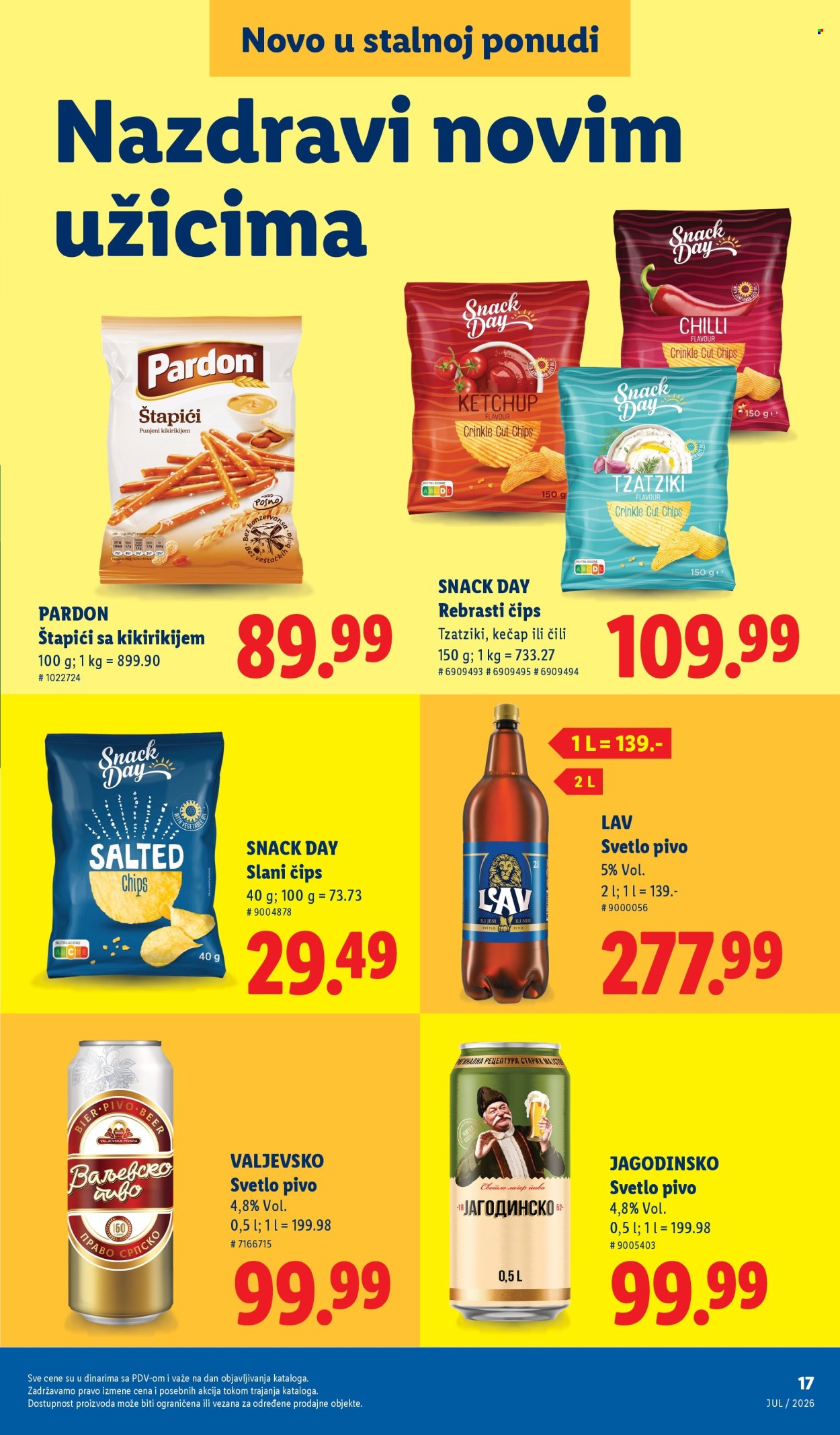 Lidl katalog. Stranica 17