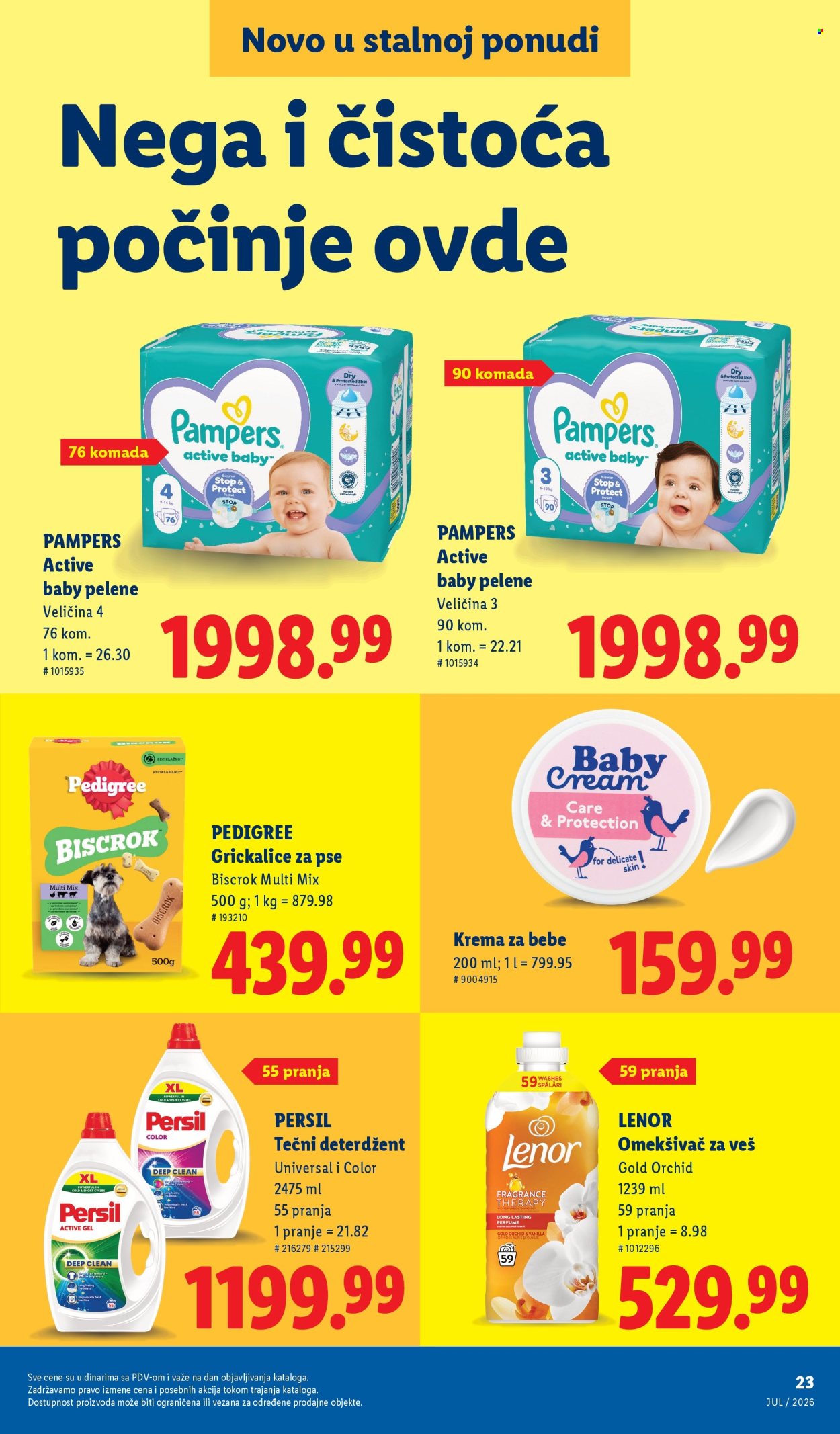 Lidl katalog. Stranica 23