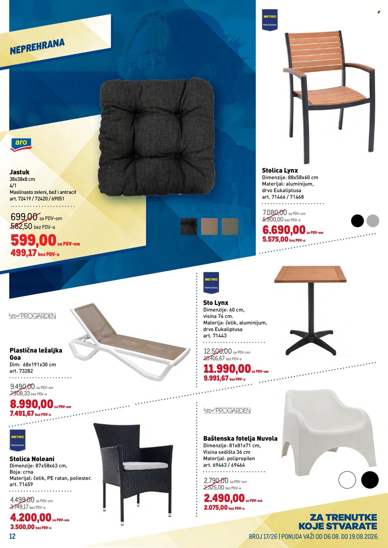 Metro katalog - 06.08.2026 - 19.08.2026. Stranica 12