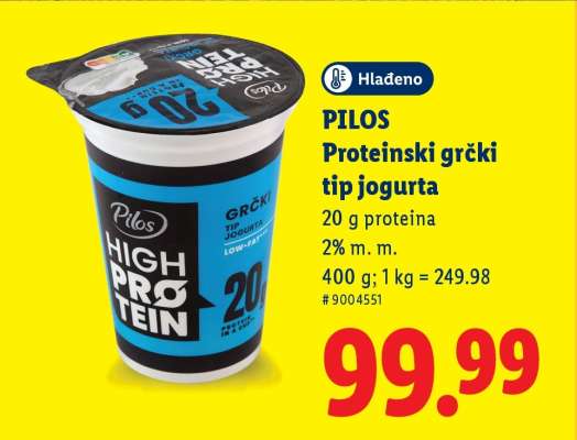 PILOS Proteinski grčki tip jogurta