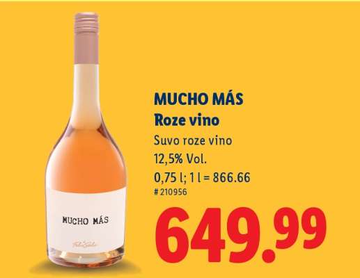 MUCHO MÁS Roze vino