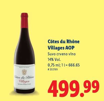 Côtes du Rhône Villages AOP