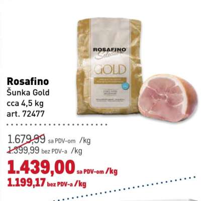 Rosafino Šunka Gold