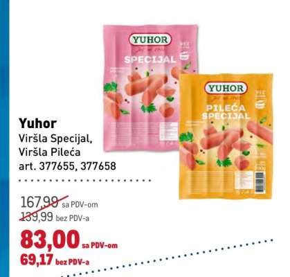 Yuhor Viršla Specijal, Viršla Pileća
