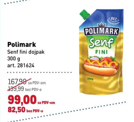 Polimark Senf fini doipak