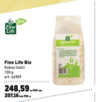Fine Life Bio Kokos listići