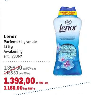 Lenor Parfemske granule