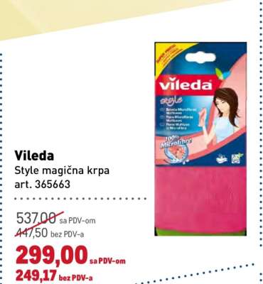 Vileda Style magična krpa