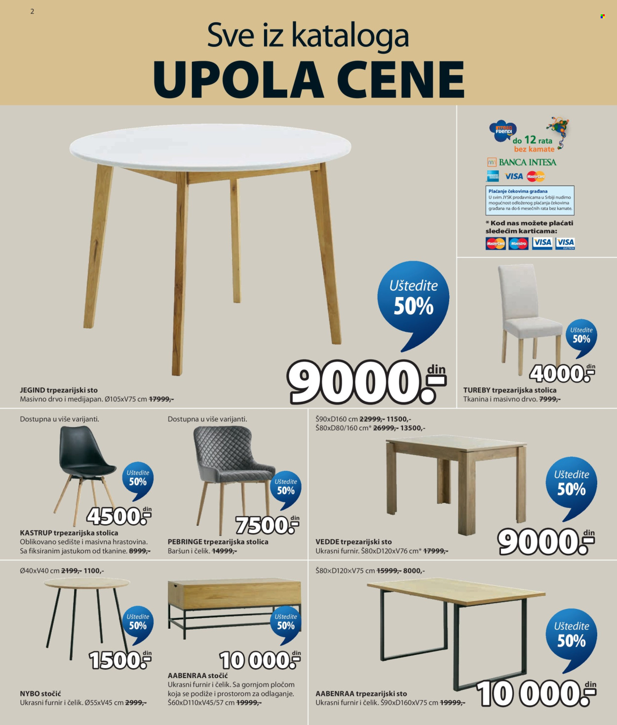 JYSK katalog - 05.08.2026 - 01.09.2026. Stranica 2