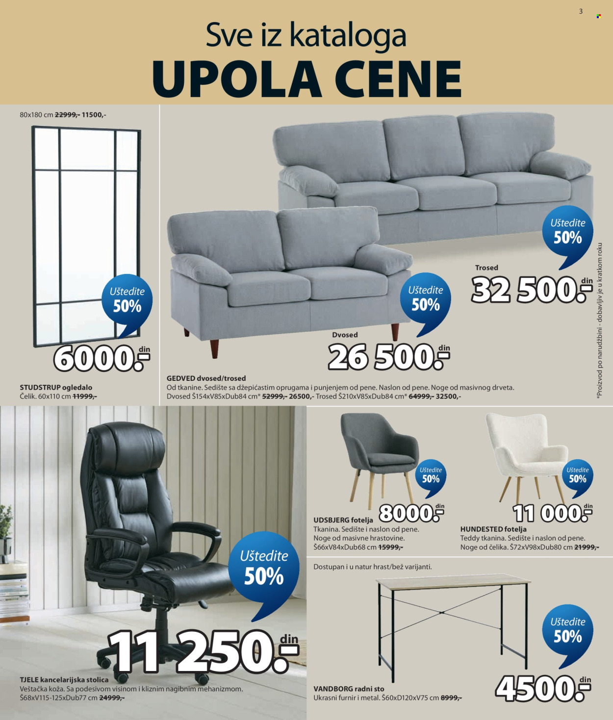 JYSK katalog - 05.08.2026 - 01.09.2026. Stranica 3