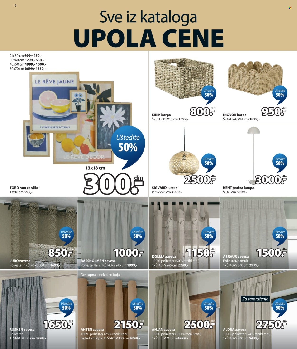 JYSK katalog - 05.08.2026 - 01.09.2026. Stranica 8