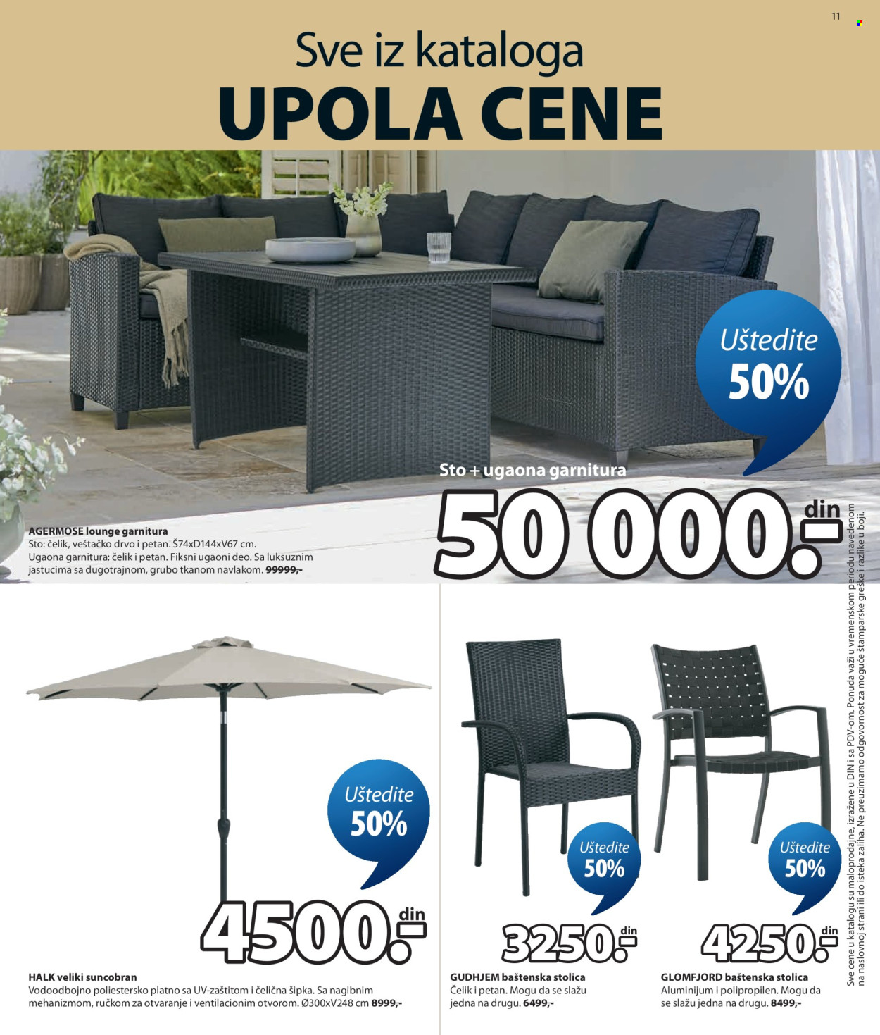 JYSK katalog - 05.08.2026 - 01.09.2026. Stranica 11