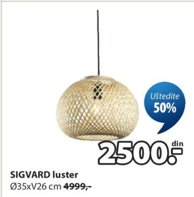 SIGVARD LUSTER
