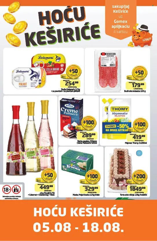 Gomex katalog - 05.08.2026 - 18.08.2026. Stranica 1