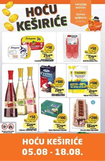 Gomex katalog - 05.08.2026 - 18.08.2026.