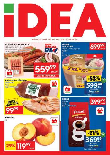 Idea katalog - 06.08.2026 - 16.08.2026.