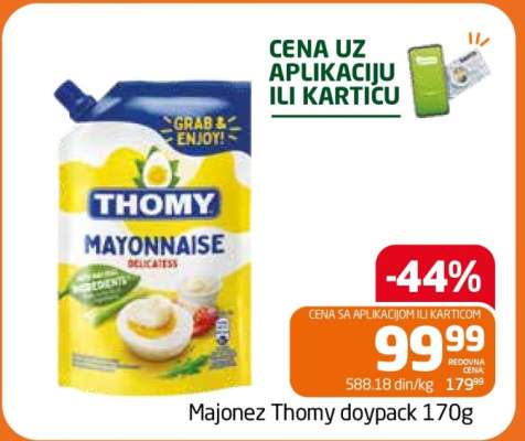 Majonez Thomy doypack 170g