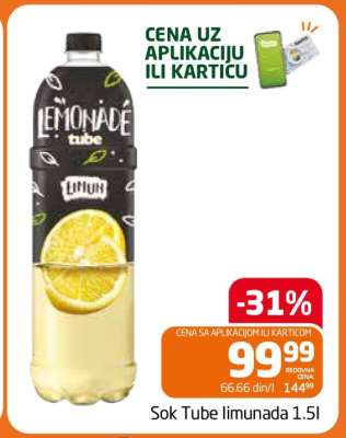Sok Tube limunada 1.5l