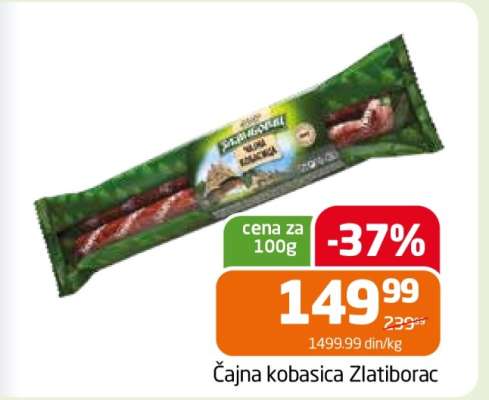 Cajna kobasica Zlatiborac