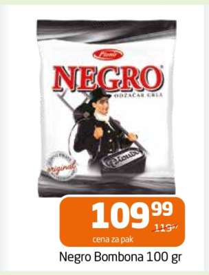Negro Bombona 100 gr