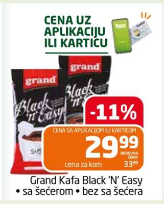 Grand Kafa Black ‘N’ Easy