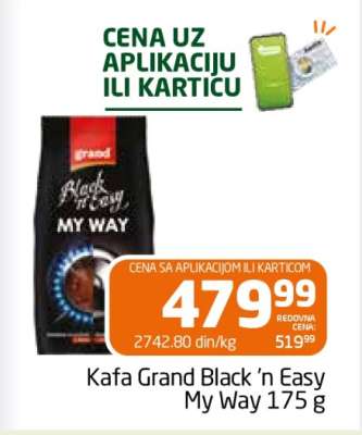 Kafa Grand Black ‘n Easy My Way 175 g