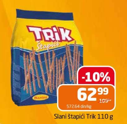 Slani štapići Trik 110 g