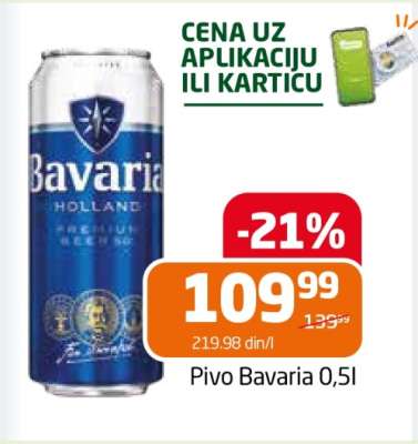 Pivo Bavaria 0.5l