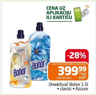 Omekšivač Bohor 1.5l