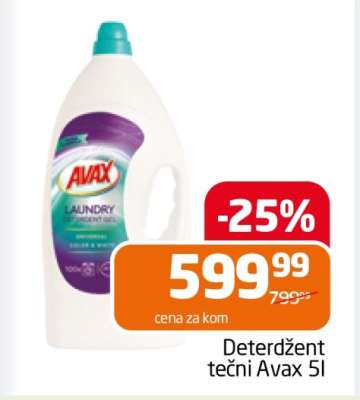 Deterdžent tečni Avax 5l