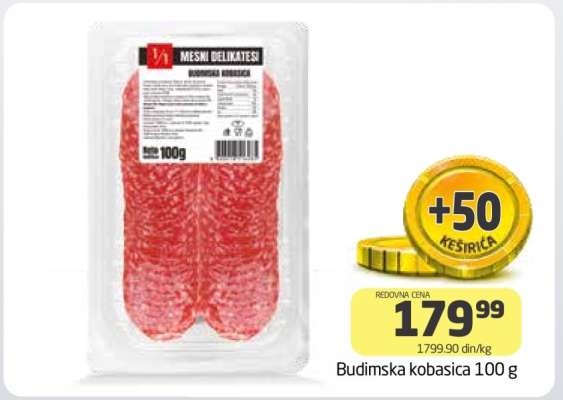 Budimska kobasica 100 g