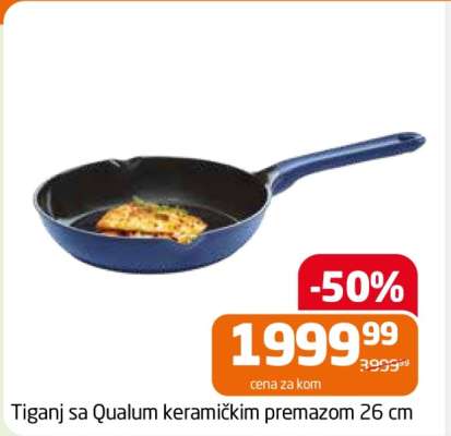 Tiganj sa Qualum keramičkim premazom 26 cm