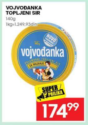 VOJVODANKA TOPLJENI SIR