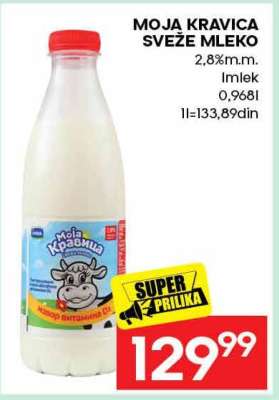 Moja Kravica Sveže mleko
