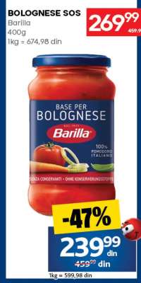 BOLOGNESE SOS