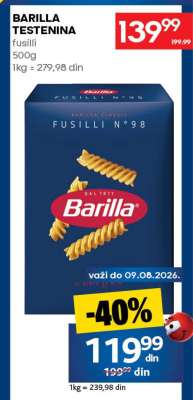Barilla Testenina