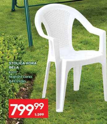 STOLICA KORA bela
