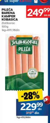 PILEĆA BARENA KAMPER KOBASICA
