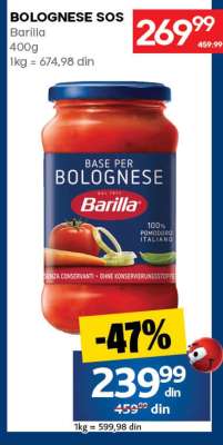 BOLOGNESE SOS
