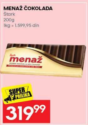 Menaž čokolada