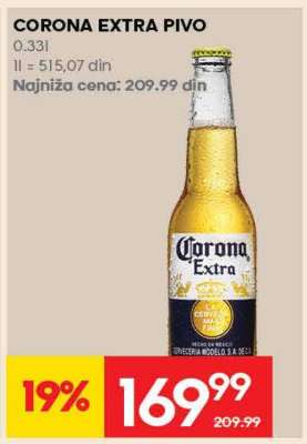 Corona Extra Pivo