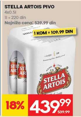 Stella Artois pivo