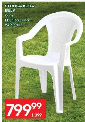 STOLICA KORA bela