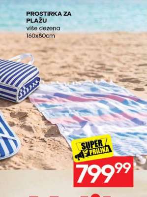 PROSTIRKA ZA PLAŽU