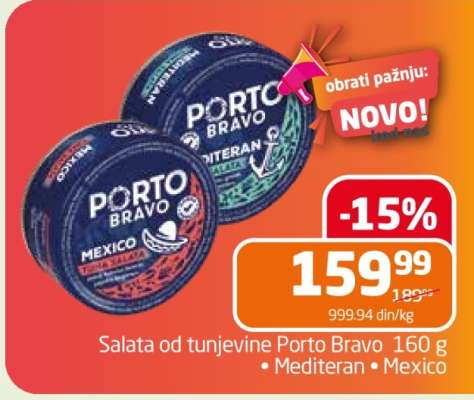 Salata od tunjevine Porto Bravo