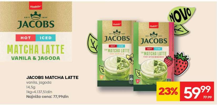 JACOBS MATCHA LATTE