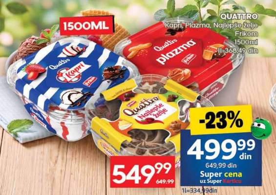 QUATTRO Kapri, Plazma, Najlepše Želje